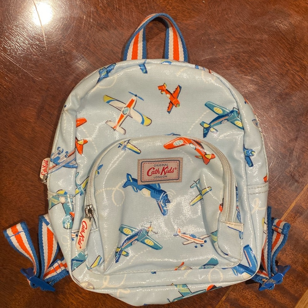 Cath Kids Little Boys Backpack - Airplanes Print